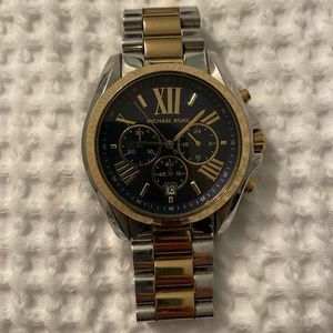 Michale Kors two-toned watch